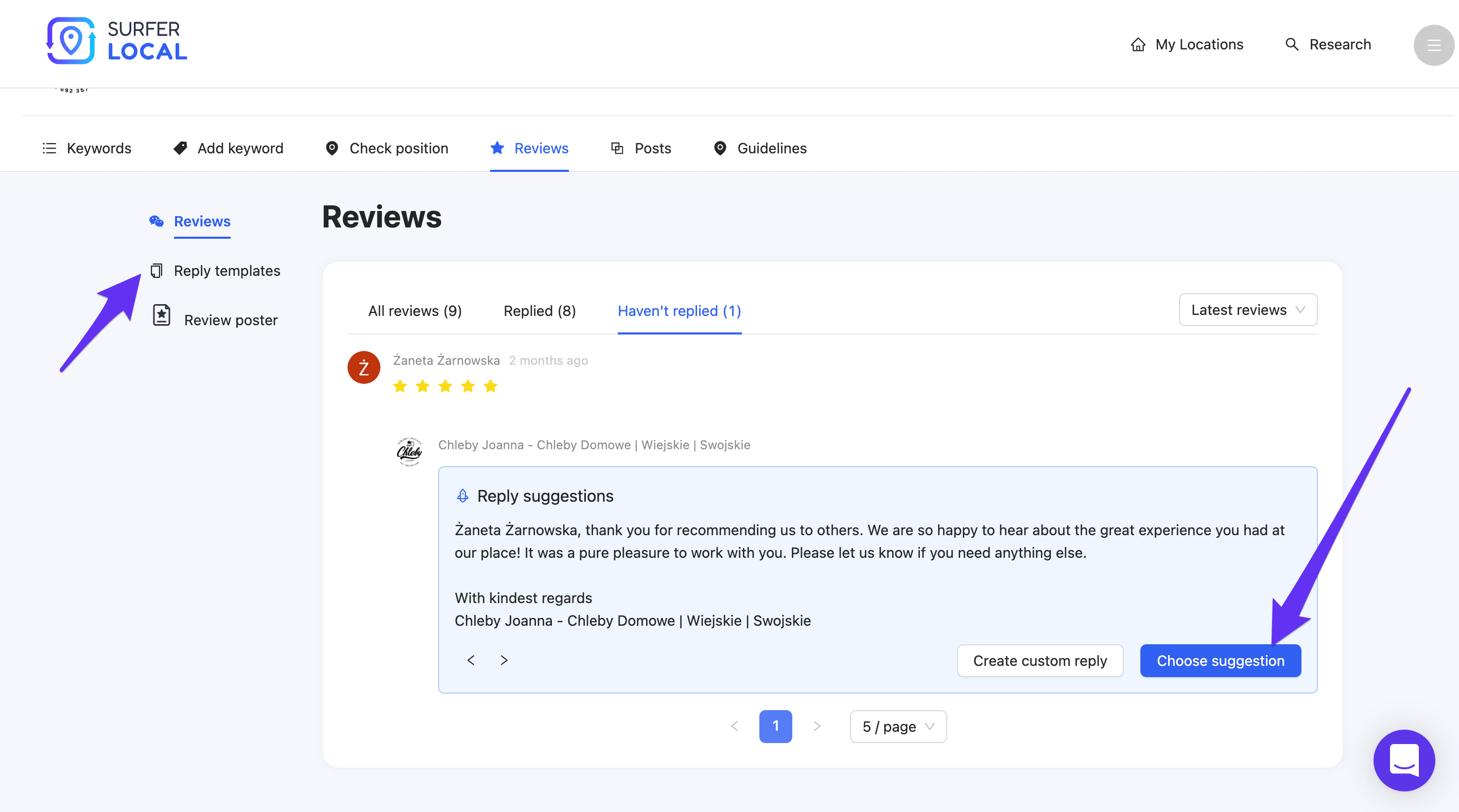 Google review manager software 