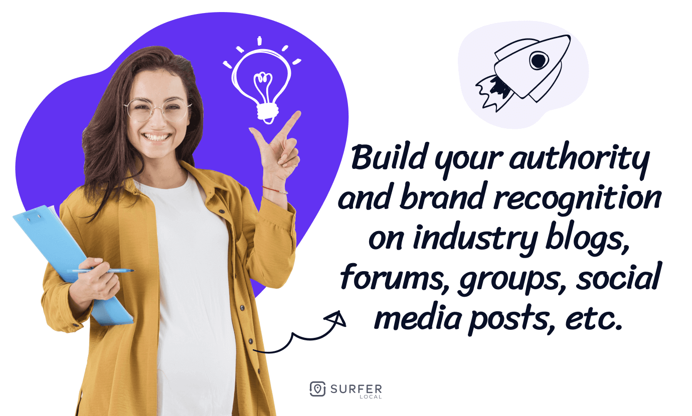 Build your authority and brand recognition