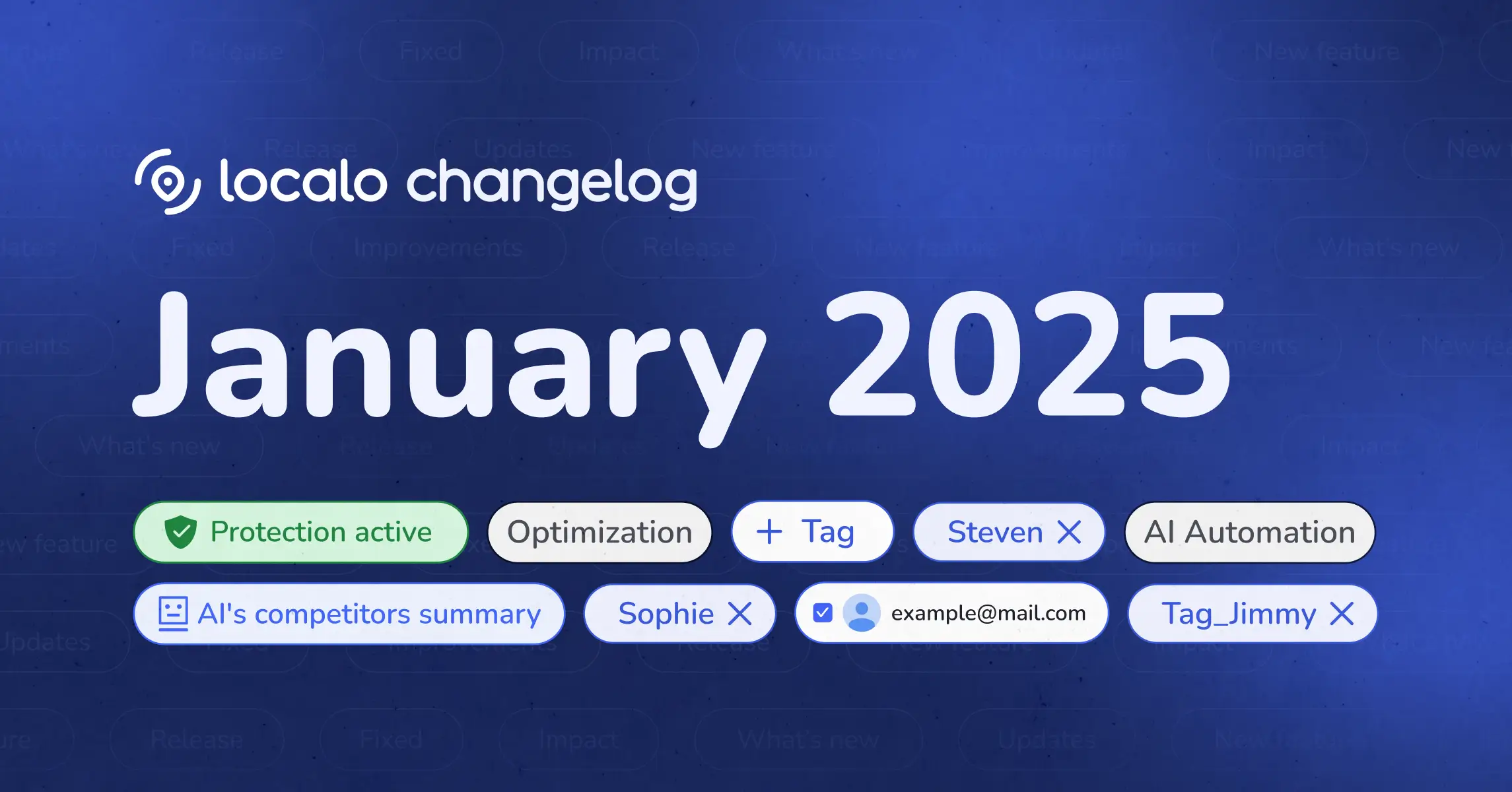 What's new at Localo? January 2025