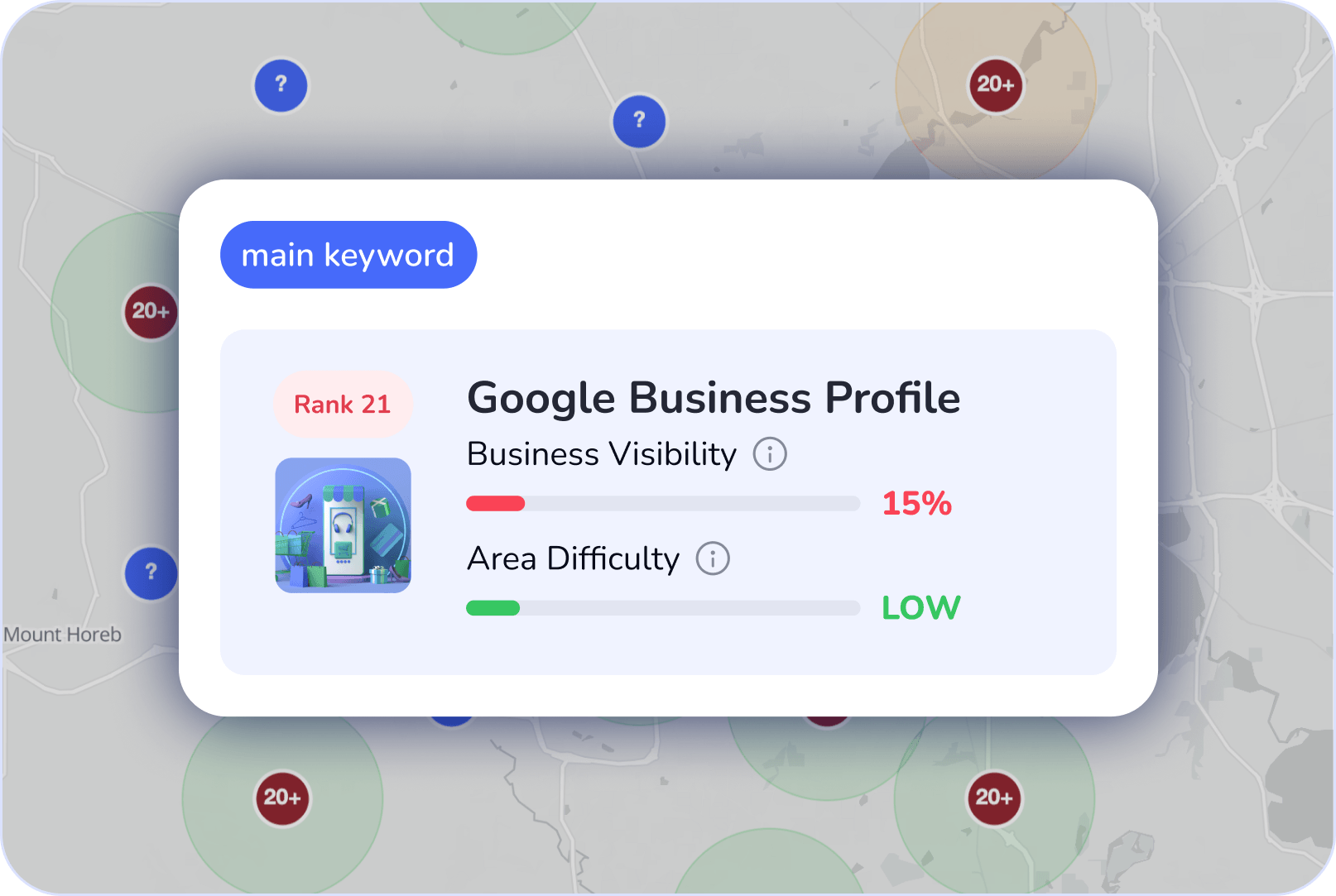 Lead generation widget preview