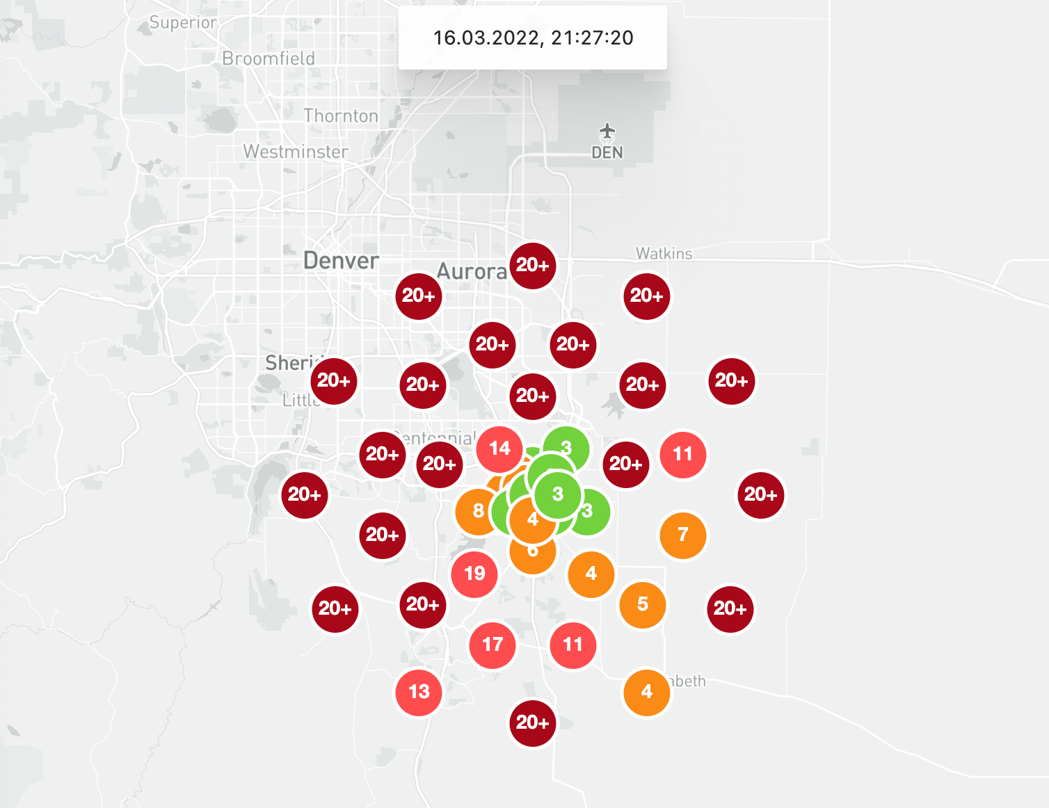 business position after local search engine optimization with Localo 