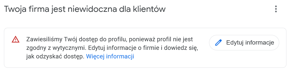 Por qué ha desaparecido la ficha de empresa de Google