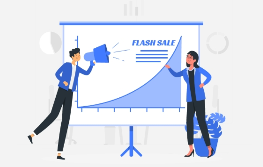 Anuncios de ventas flash