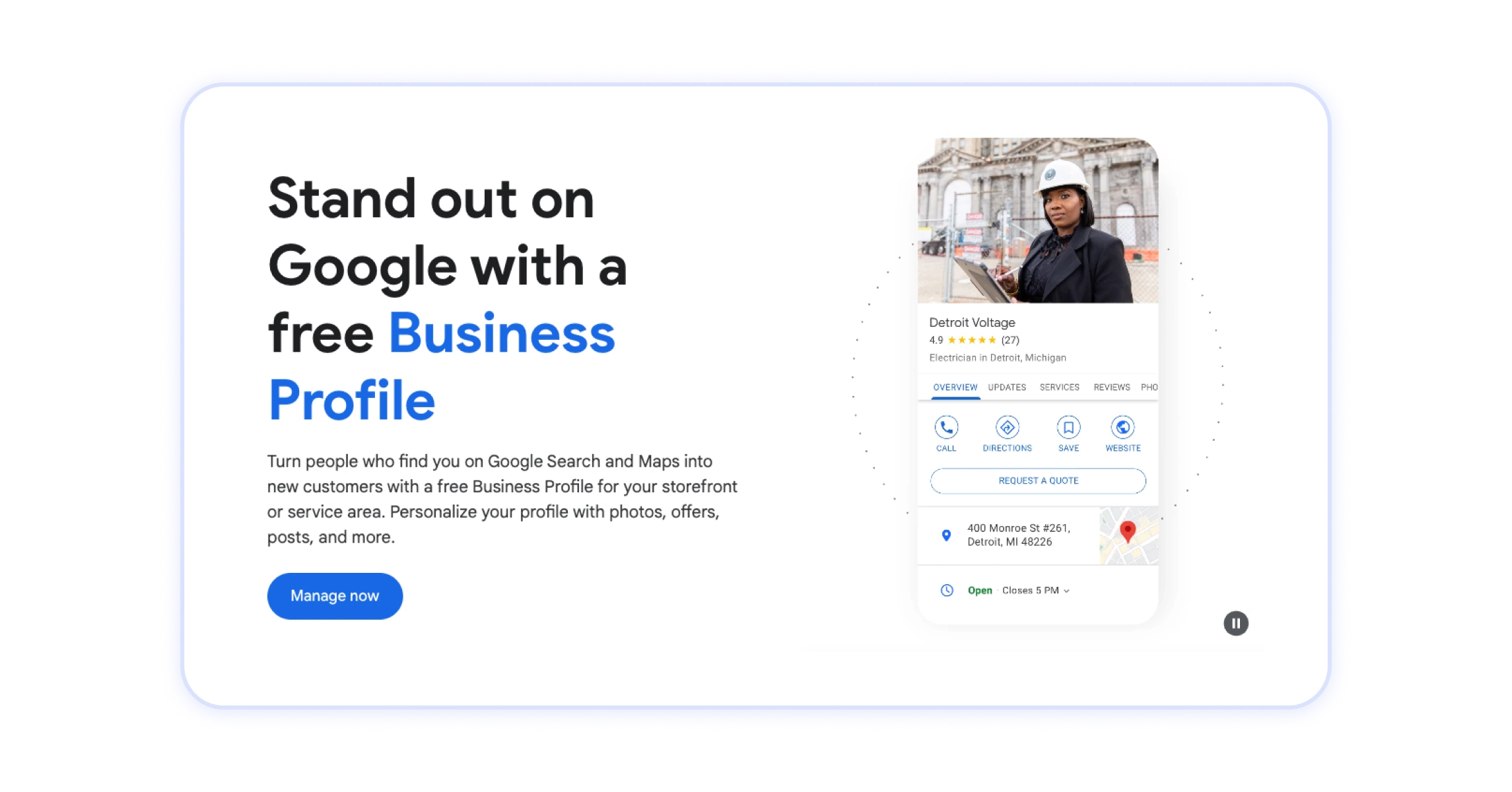 Profil Google Business