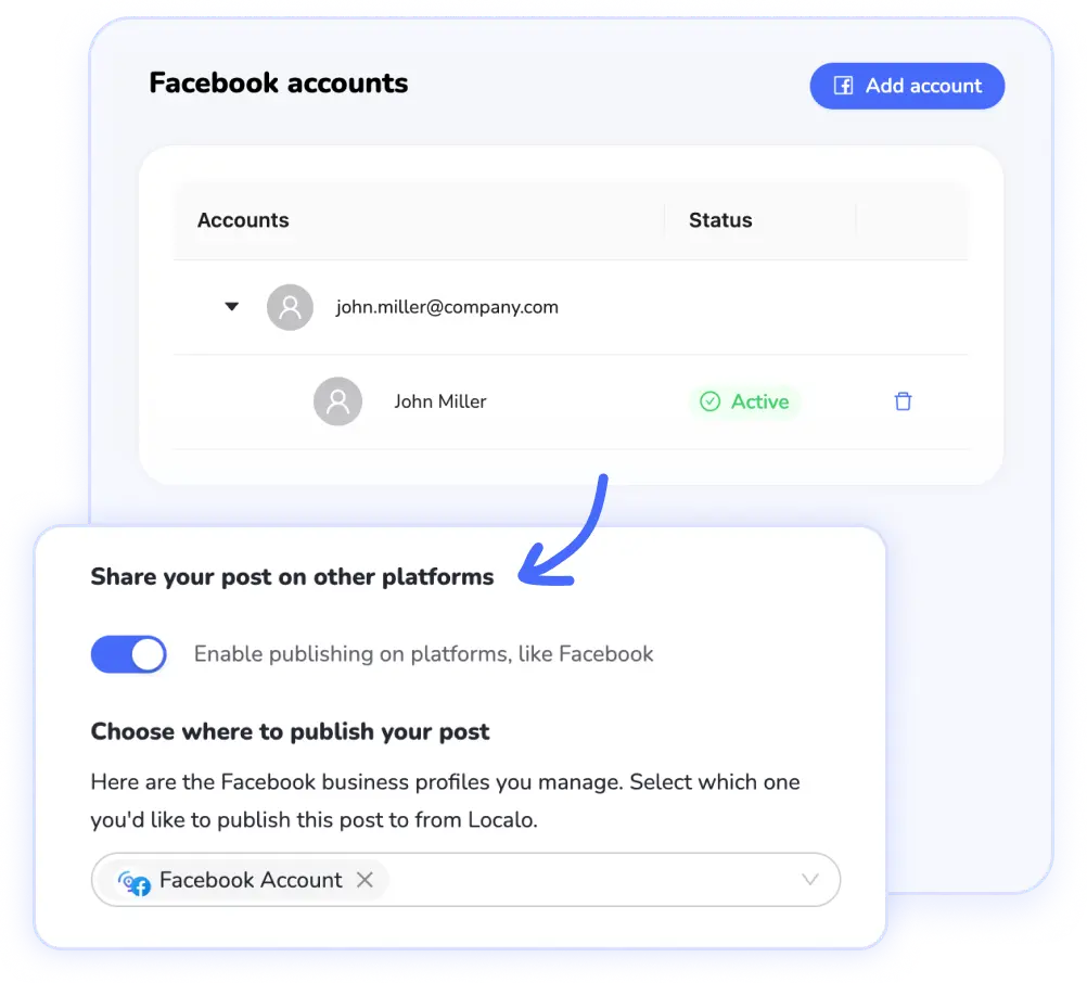 Facebook integration