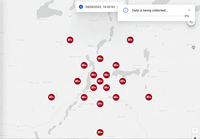 Découvrez la position dans Localo