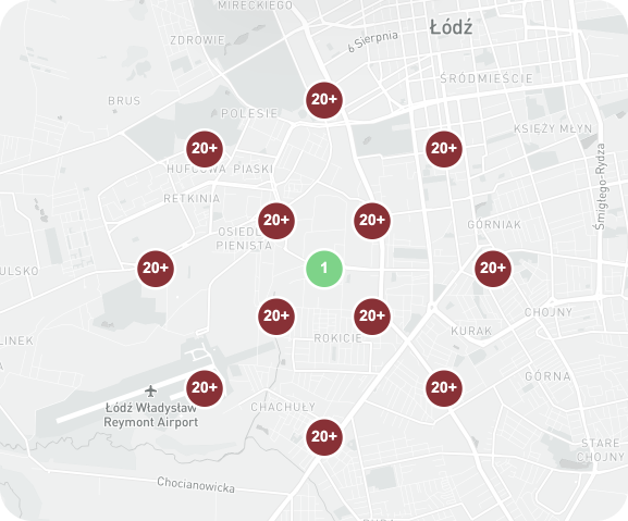 Carte de position avant