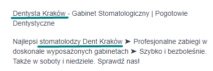 Optymalizacja metadanych