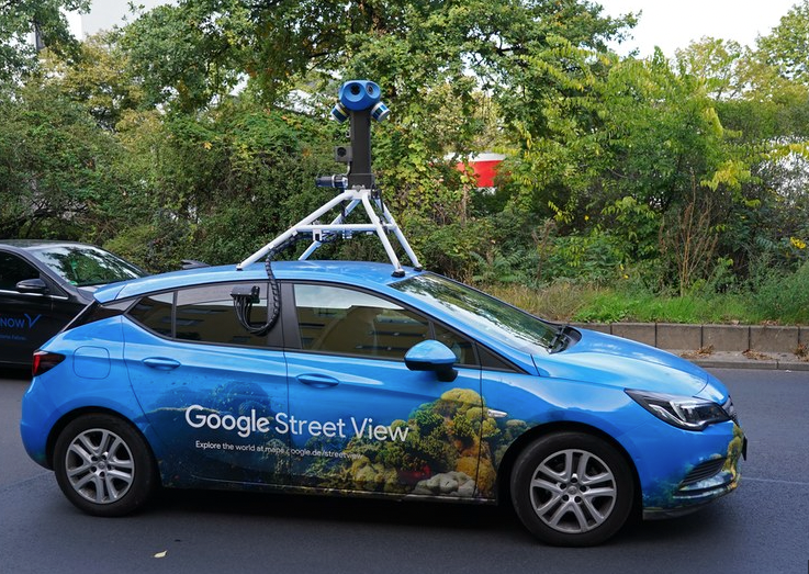 carro do google street view